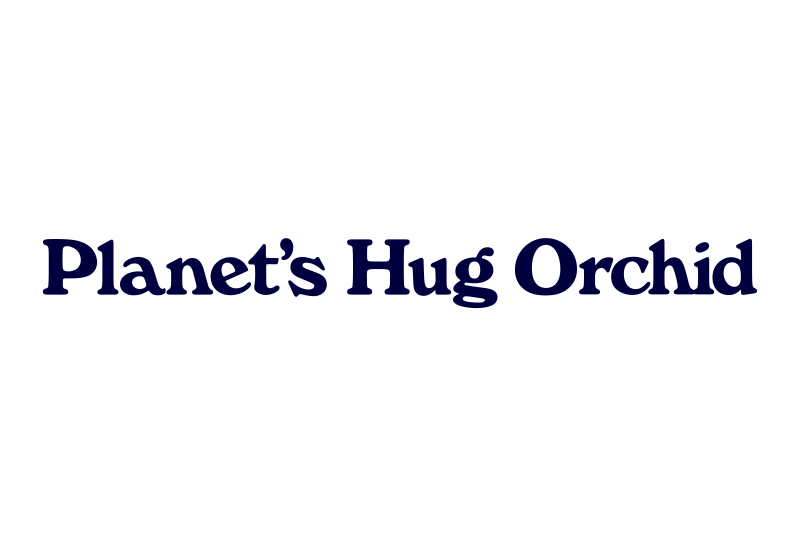 Planet's Hug Orchidロゴ 1列